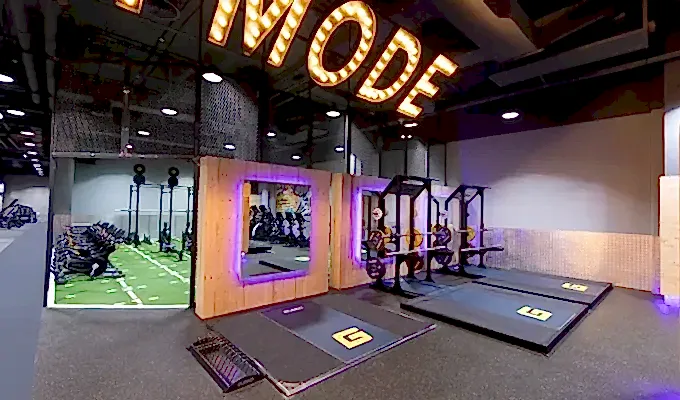 Gymnation Mega Mall Mens Lifting Platforms