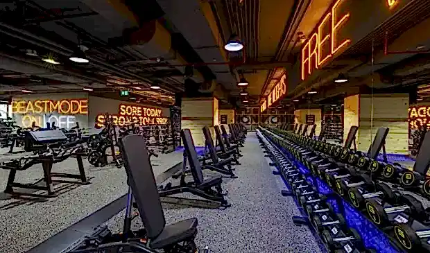 Gymnation Downtown Dubai Free Weights