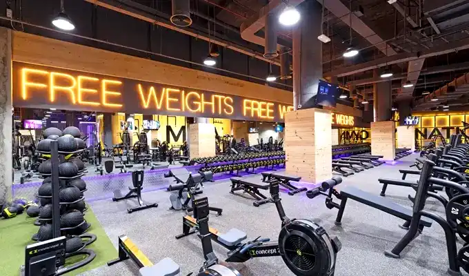 Gymnation Reem Island Free Weights Zone
