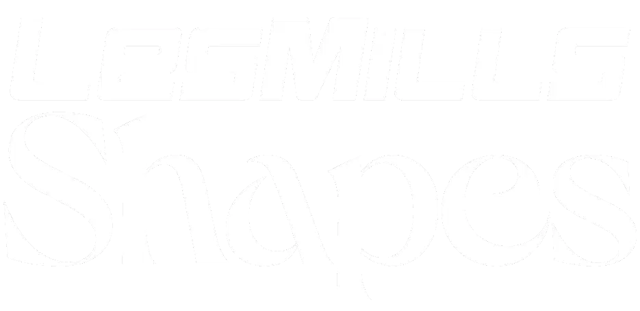 LES MILLS SHAPES LOGO WHITE