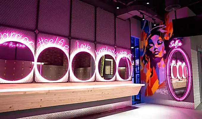 Gymnation Al Ain Ladies Changing Room